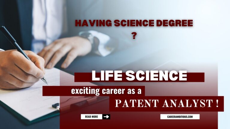 Life science Candidates career path