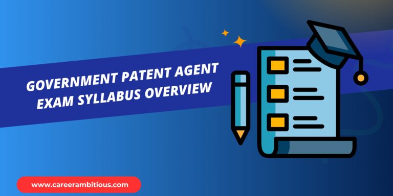 Government patent exam syllabus