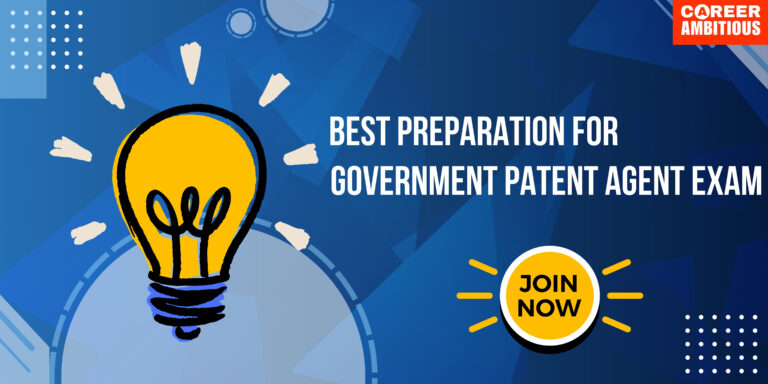 Best government patent agent exam preparation